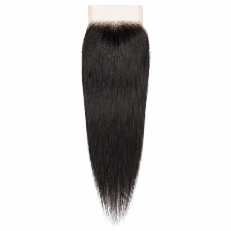 Straight 4x4 Transparent Lace Closure