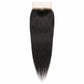 Straight 4x4 Transparent Lace Closure
