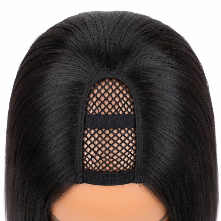Straight U-Part Wig