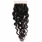 Spanish Wave 4x4 Transparent Lace Closure