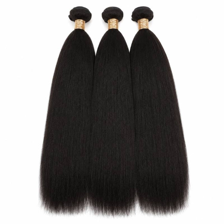 Yaki Straight Human Hair Bundle Deal