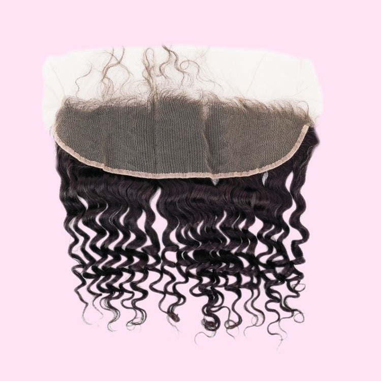 Deep Wave 13x4 Transparent Lace Frontal