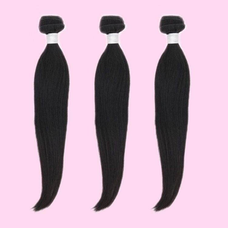 Straight Human Hair Bundle Deal