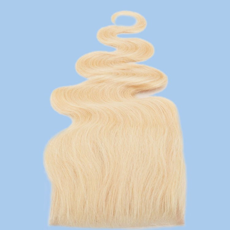 Blonde Body Wave 4x4 Transparent Lace Closure
