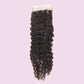 Afro Kinky Curly 4x4 Transparent Lace Closure