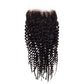 Afro Kinky Curly 4x4 Transparent Lace Closure