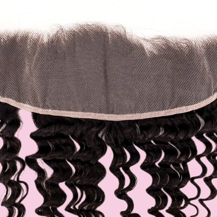 Deep Wave 13x4 Transparent Lace Frontal