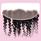 Deep Wave 13x4 Transparent Lace Frontal