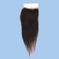 Straight 4x4 Transparent Lace Closure