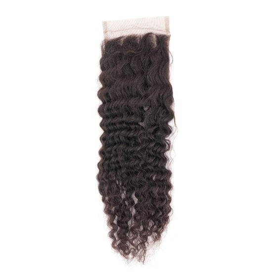 Afro Kinky Curly 4x4 Transparent Lace Closure