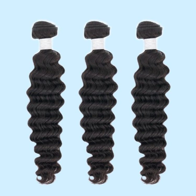 Deep Wave Human Hair Bundle Deal