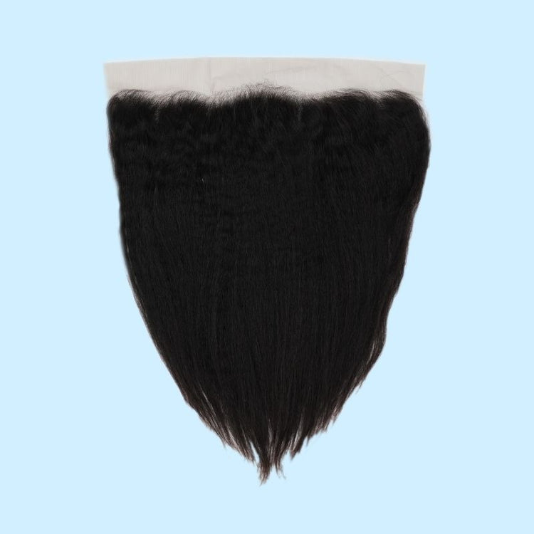 Kinky Straight 13x4 Transparent Lace Frontal