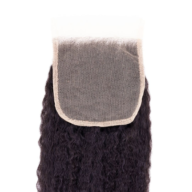 Kinky Straight 4x4 Transparent Lace Closure