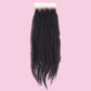 Kinky Straight 4x4 Transparent Lace Closure