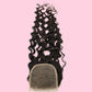 Spanish Wave 4x4 Transparent Lace Closure