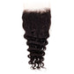Deep Wave 4x4 Transparent Lace Closure