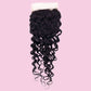 Spanish Wave 4x4 Transparent Lace Closure