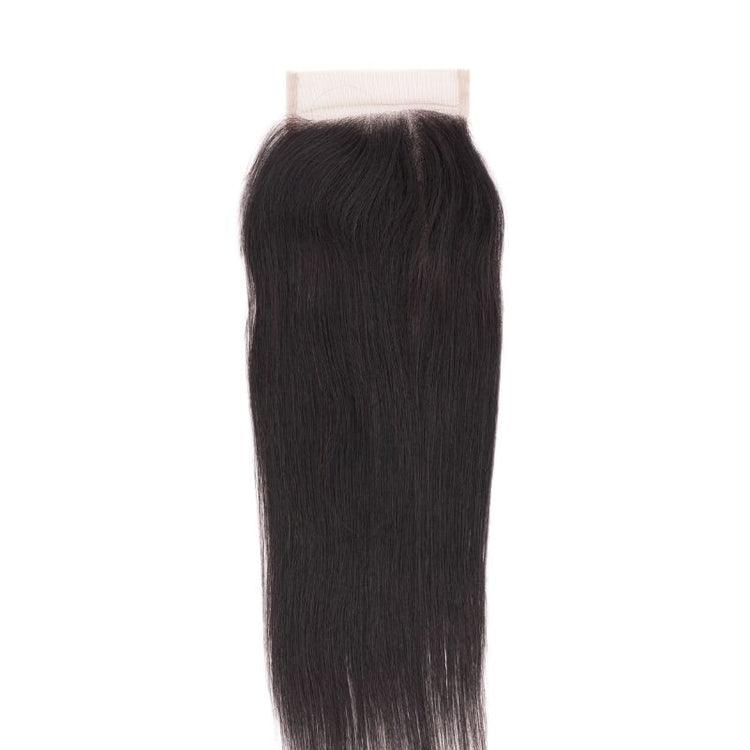 Straight 4x4 Transparent Lace Closure