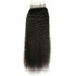 Kinky Straight 4x4 Transparent Lace Closure