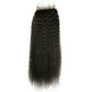 Kinky Straight 4x4 Transparent Lace Closure