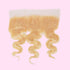 Blonde Body Wave 13x4 Transparent Lace Frontal