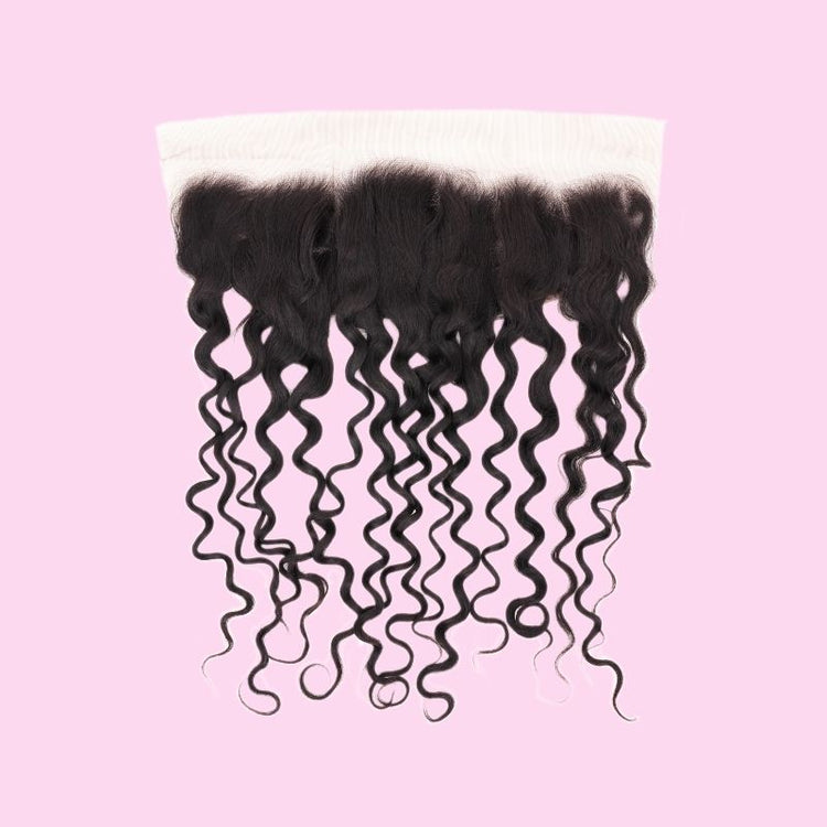 Spanish Wave 13x4 Transparent Lace Frontal