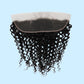 Kinky Curly 13x4 Transparent Lace Frontal