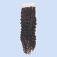 Afro Kinky Curly 4x4 Transparent Lace Closure
