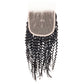 Kinky Curly 4x4 Transparent Lace Closure