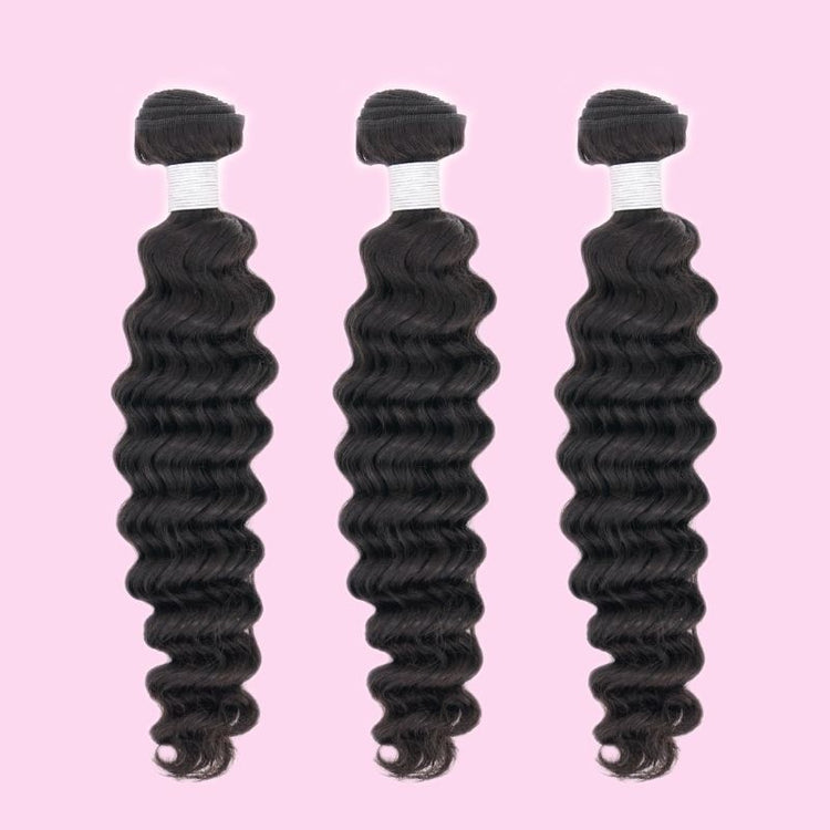 Deep Wave Human Hair Bundle Deal
