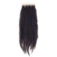 Kinky Straight 4x4 Transparent Lace Closure