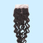 Spanish Wave 4x4 Transparent Lace Closure
