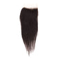 Straight 4x4 Transparent Lace Closure