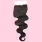 Body Wave 4x4 Transparent Lace Closure