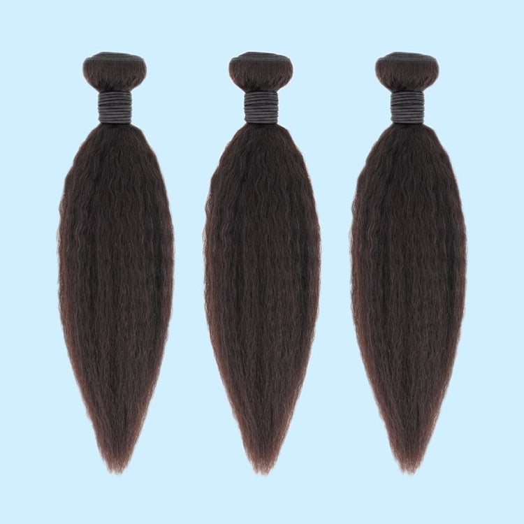 Kinky Straight Human Hair Bundle Deal