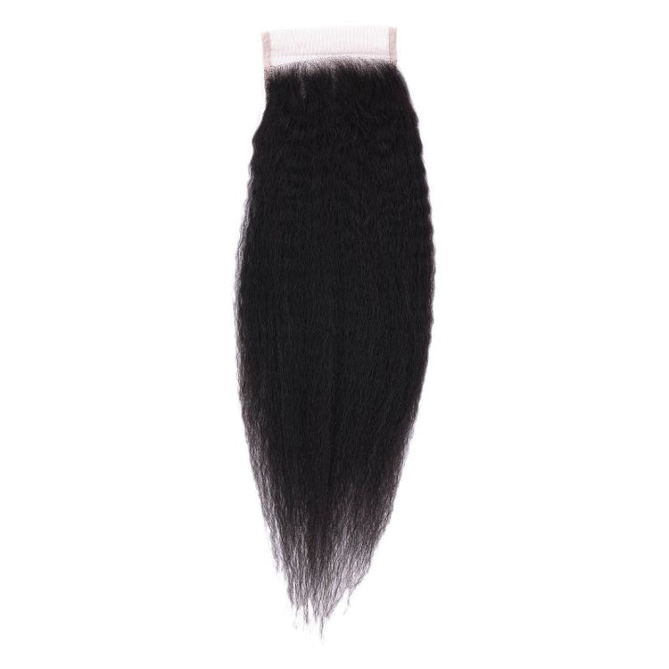 Kinky Straight 4x4 Transparent Lace Closure