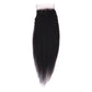 Kinky Straight 4x4 Transparent Lace Closure